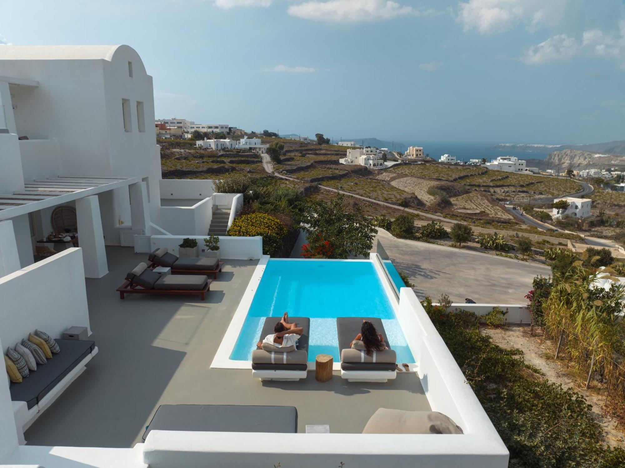 White & Co Santorini Villa Pyrgos Kallistis Exterior photo