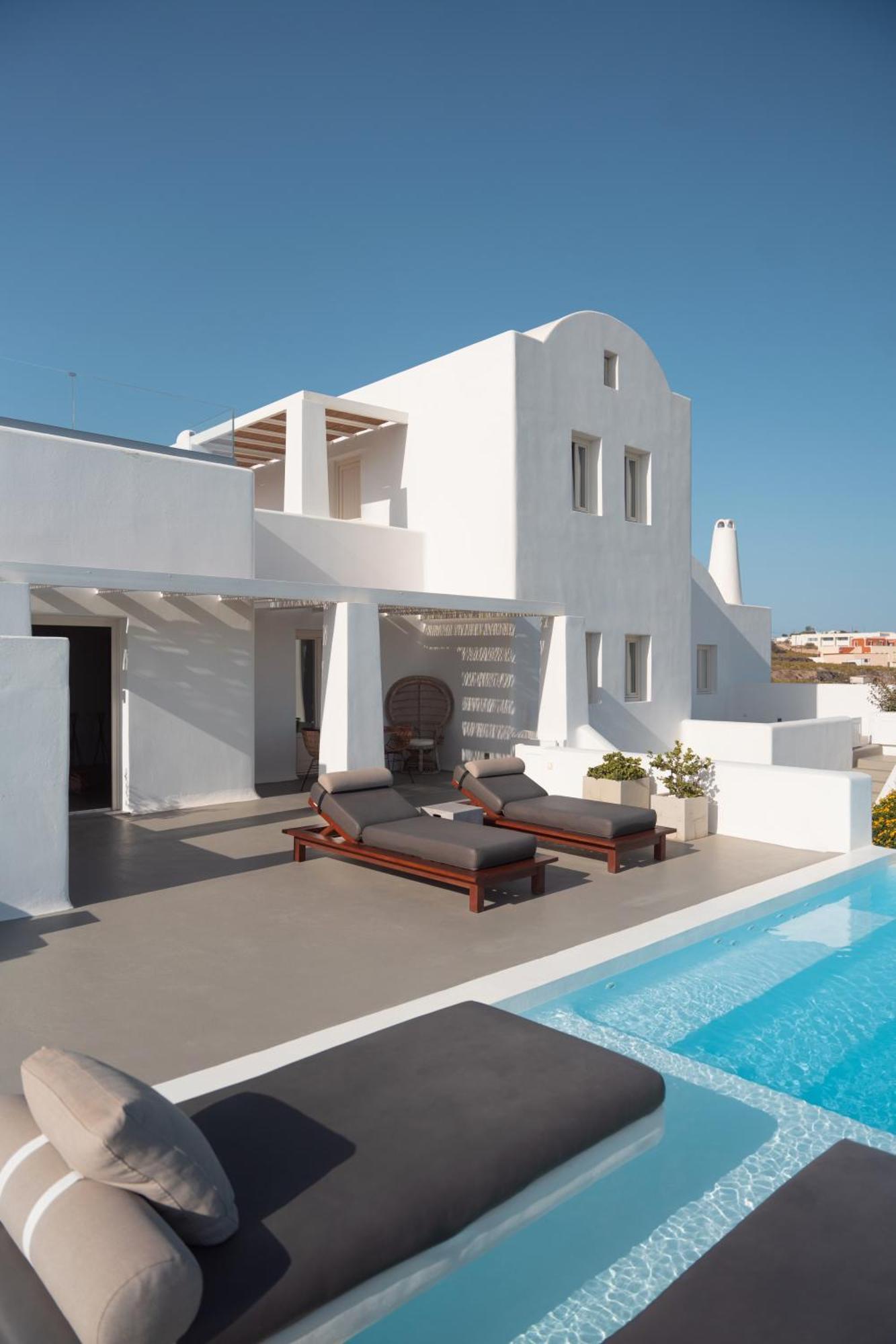 White & Co Santorini Villa Pyrgos Kallistis Exterior photo